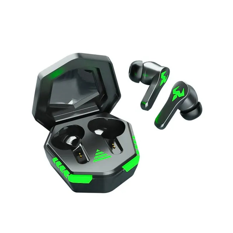 TWS Wireless Gaming Headphones, Waterproof Sport Headset, Touch Control Wireless Earbuds, Noise Cancellation Bluetooth Earphones for Driving Headset