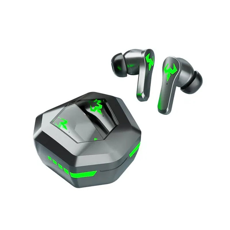 TWS Wireless Gaming Headphones, Waterproof Sport Headset, Touch Control Wireless Earbuds, Noise Cancellation Bluetooth Earphones for Driving Headset